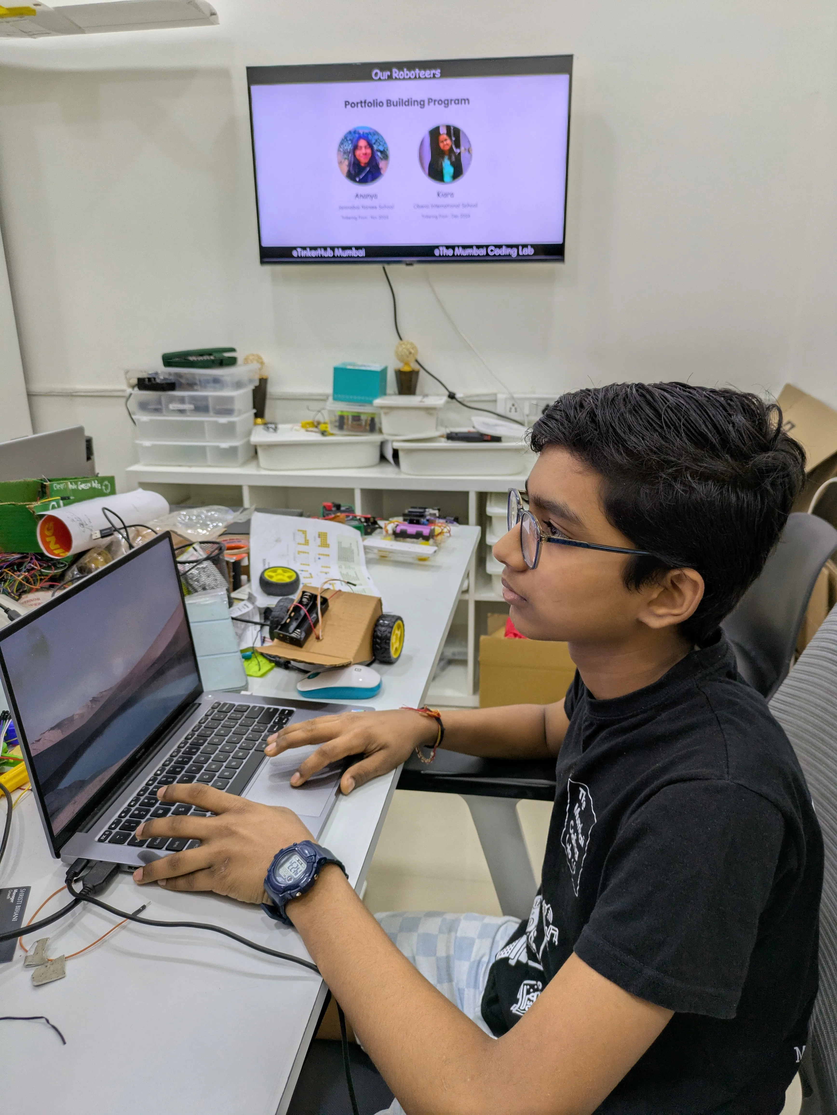 Student project demonstration