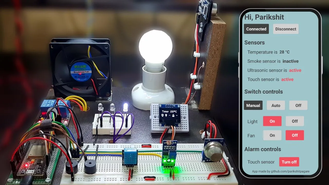 Home Automation System Project | MakerWorks